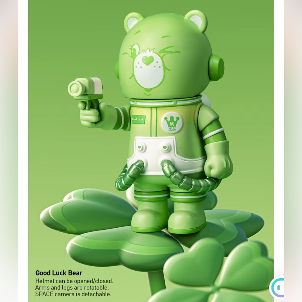 Popmart Mega Space Molly Series 3 Figure - Good Luck Bear